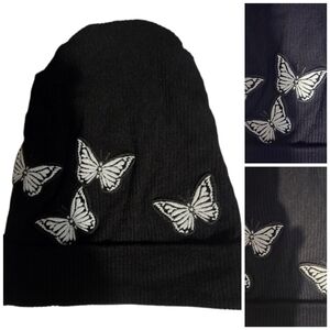 Lauren Moshi Butterfly Patch hat